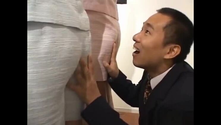 Admirable breasty Japanese tart