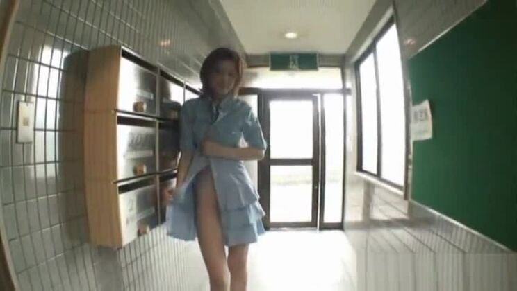 Honey oriental Ai Haneda performing in an interracial porn video