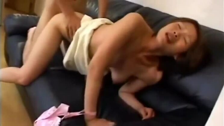 Racy oriental lady having an amateur fun times