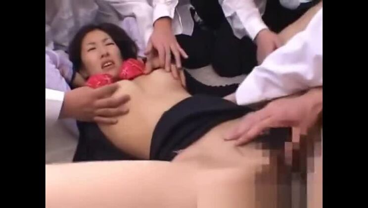 Hot oriental Rei Shina having fun at amazing group sex party