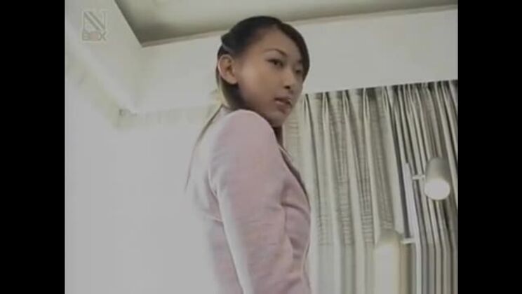 Awesome asian hussy is fingering her tight cunt