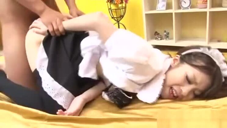 Nice busty oriental harlot got pounded very hard