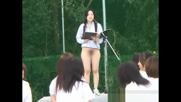 Awesome Japanese tart in public
