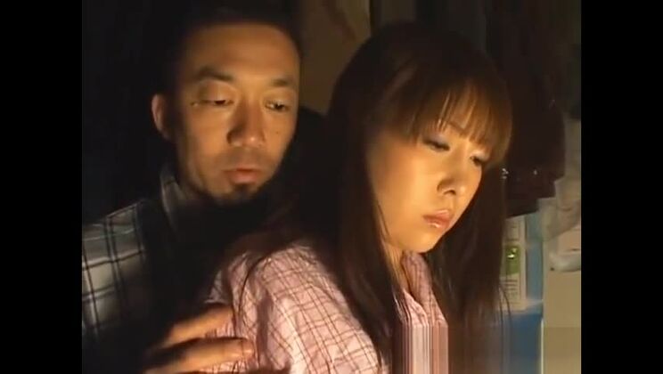 Sexy Japanese hussy in real hardcore performance