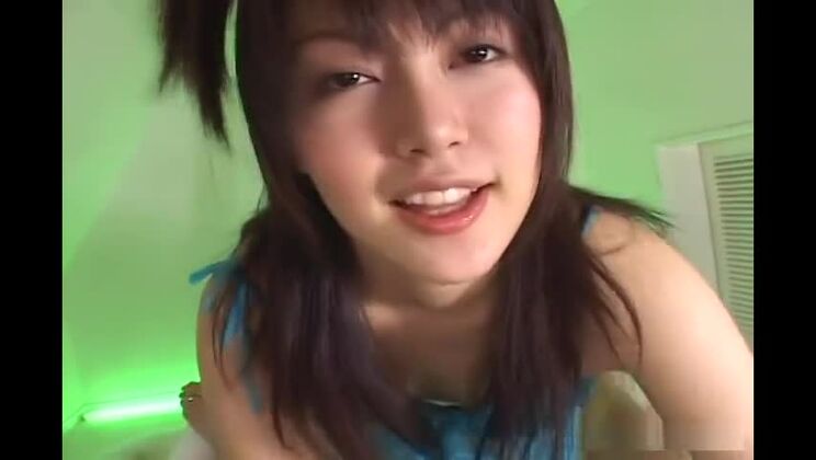 Unearthly Japanese huzzy got a sperm shot on her face