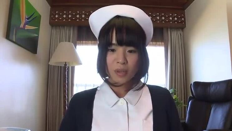 Attractive buxomy Japanese female featuring amazing fetish porn