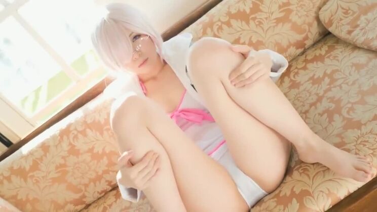 Admirable asian hussy is attending in cosplay XXX movie