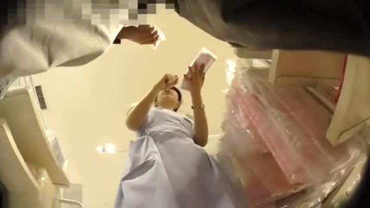 Pretty oriental gal getting some unusual fetish experience