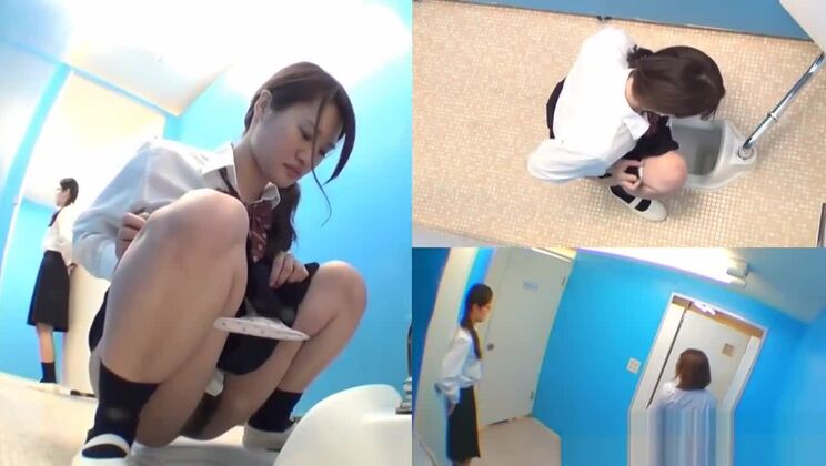 Dazzling Japanese female is in love with pissing behind the camera