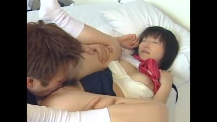 Ambrosial Japanese bitch having an incredible amateur fucking