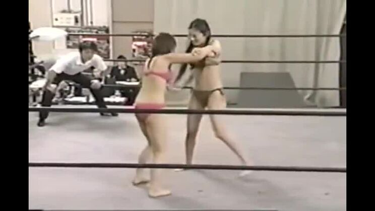 Pretty oriental huzzy in fetish porn video