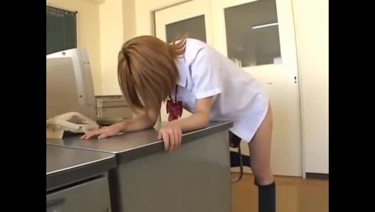 Cute Japanese whore having fun at amazing group sex party